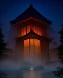 小泽玛利亚城市夜语作品封面，都市题材，夜间场景，光影对比强烈